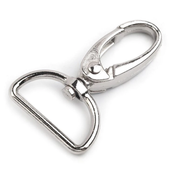 Karabiner Nickel - 25 mm